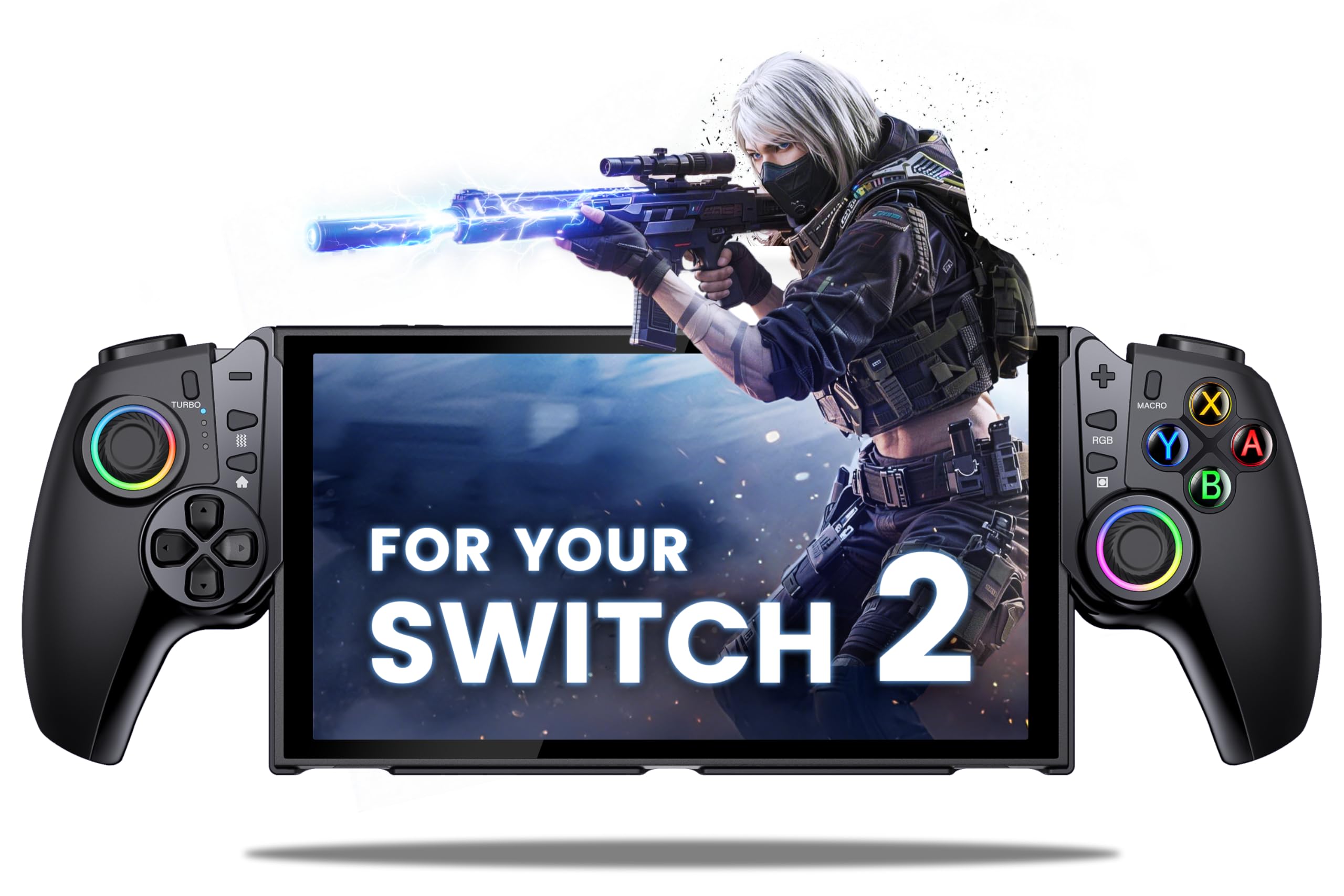 Amazon.com: KICKDOT JC500 Switch 2 Joypad Controller | Wireless